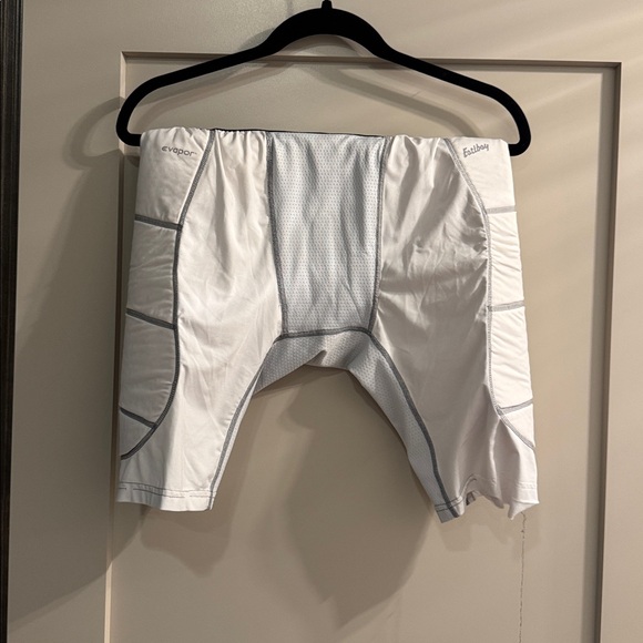 White Athletic Men's Shorts - Picture 1 of 2